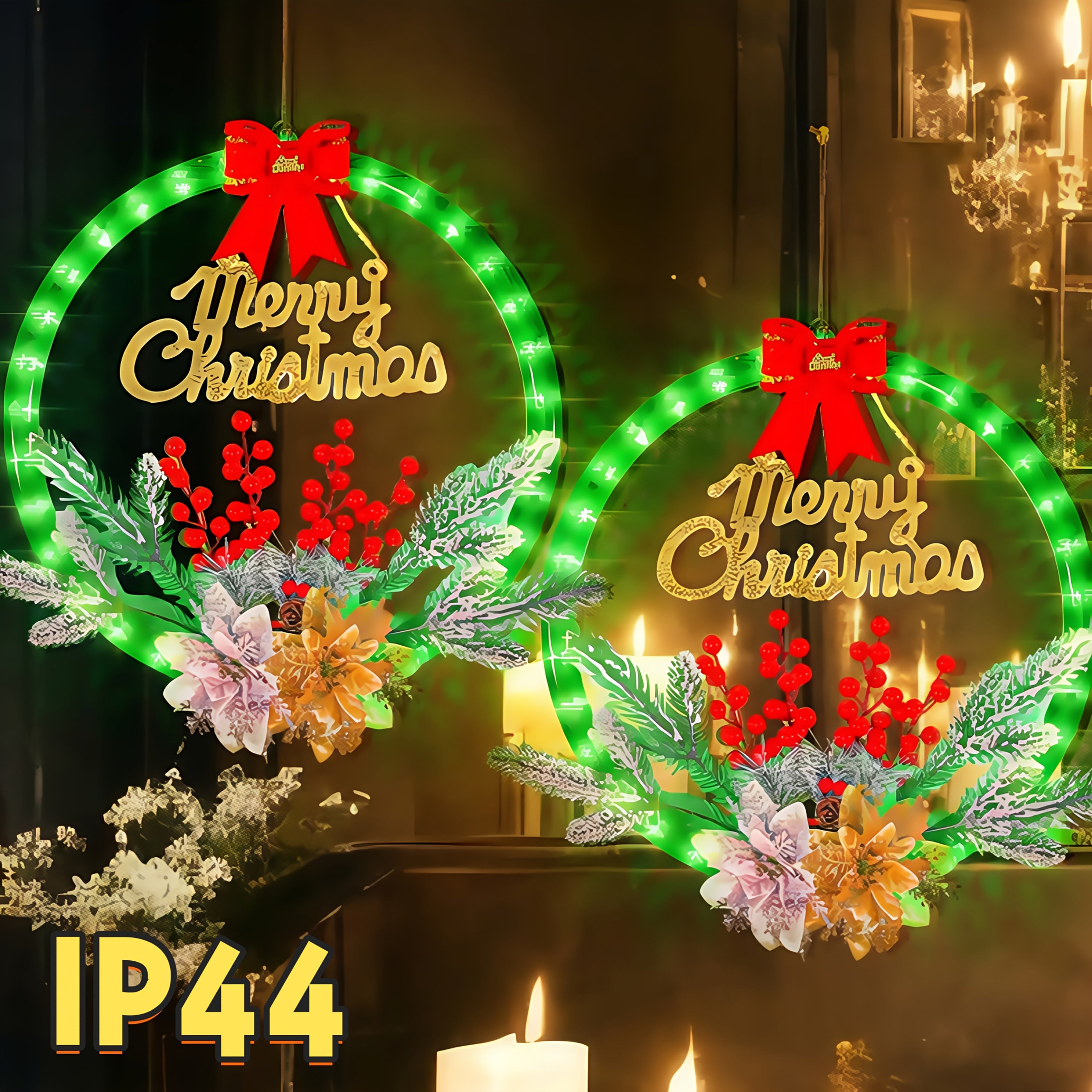 2025 New DIY Christmas Sign with 8 Light Flashing Functions & Timer - Multifunctional LED Holiday Decorations, Retro/Modern Neon "Merry Christmas" Marquee Lights for Festive Gifts and Home Décor (IP44 Splashproof)