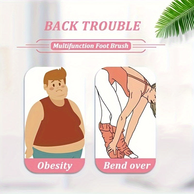 [Silicone Massage Pad] 2pcs Silicone Massage Pad - Bathtub and Shower, Foot and Back Washer, Wall Mounted Exfoliating Brush with Slip Suction Cup, Bathroom Cleaning Tools