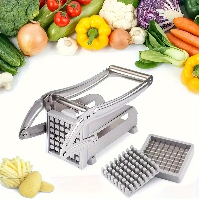 Stainless Steel Potato Masher, Kitchen Vegetable Masher, Manual Fruit Masher, Potato Crusher, Potato Press, Vegetable Crusher, with Non-Slip Handle, for Kitchen