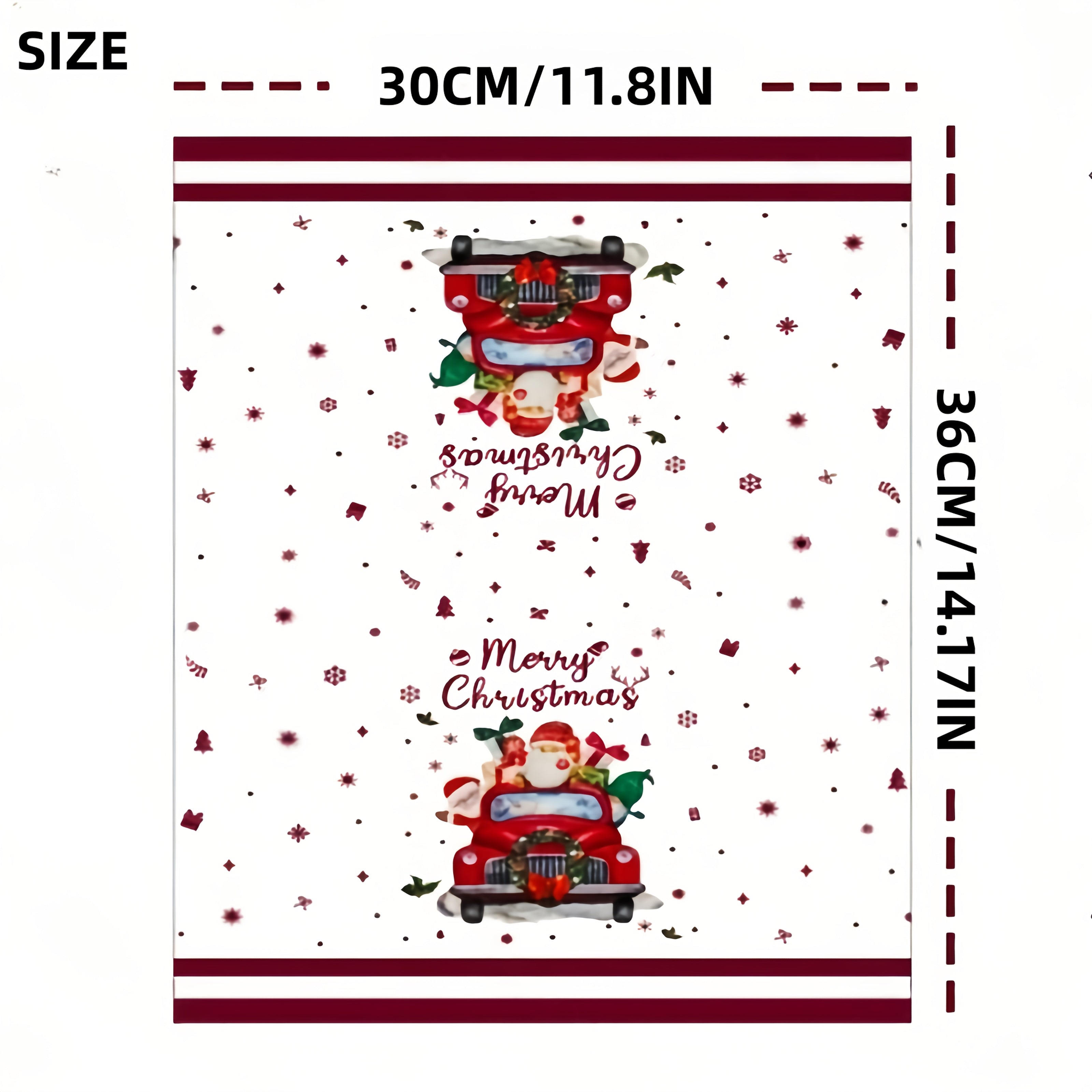 Christmas Kitchen Towels - Festive Snowflake, Reindeer, Santa Claus & Snowman Designs, Soft Microfiber Dish Cloths & Hand Towels, 5 or 10-Pack, Hand Wash Only, Perfect For Holiday Decor & Party Supplies, Christmas Kitchen Dec