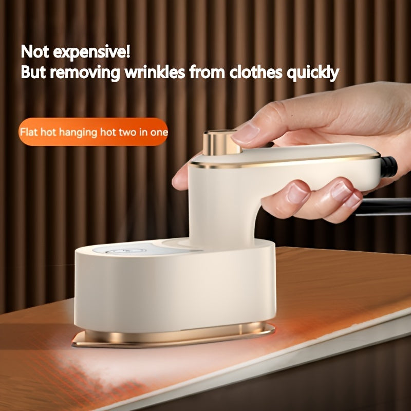 1pc Portable Foldable New Steam Iron, Mini Rotary Hanging Steamer for Home Clothing Ironing