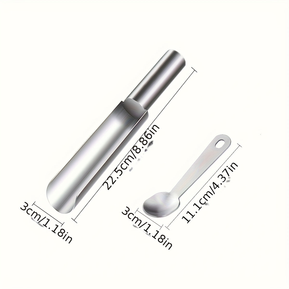 [Christmas Thanksgiving] 2pcs/set Stainless Steel Meatball Maker Set - 1pc Handle and 1pc Groove Non-Stick, Easy-to-Use Falafel & Meatball Mold for Perfectly Shaped Burgers, Cookies, and Rice Balls - Ideal for Holiday Cooking